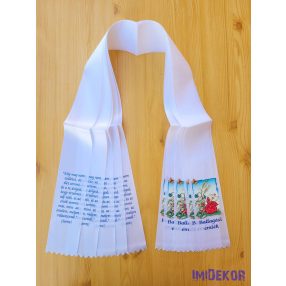 Ballagási szalag 7 cm - Sarte-tarisznya