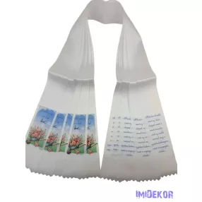 Ballagási szalag 7 cm - Fecskés talicska