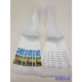 Ballagási szalag 7 cm - Táska cipővel