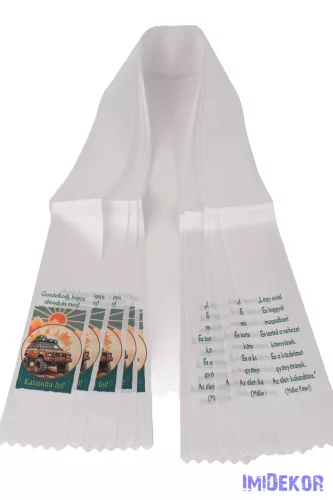 Ballagási szalag 7 cm - Terepjárós