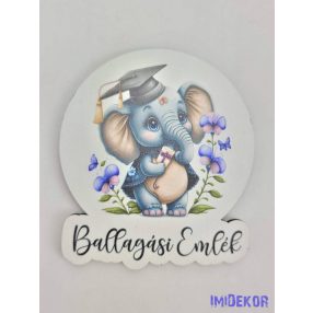 Ballagó elefánt táblácska