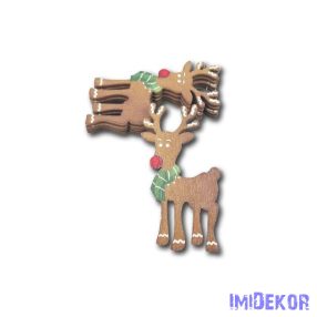 Mézeskalács figura kicsi 5db/csomag 8,5x4,5cm - Szarvas