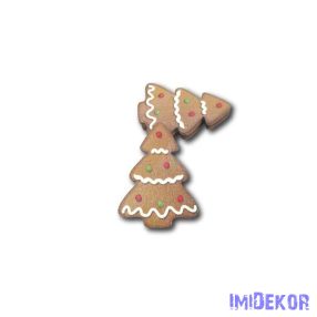 Mézeskalács figura kicsi 5db/csomag 6,5x5cm - Fenyő