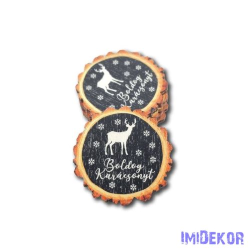 Kis farönk 5db/csomag 4cm - Álló szarvas