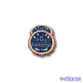 Kis fakéreg 5db/csomag 5,5cm - Krétás mikulás sapkás