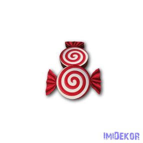 Nyalóka szaloncukor forma 5db/csomag 8x5cm - Kicsi