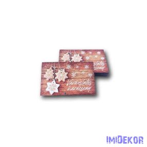   Közepes képkeret 5db/csomag 5x8cm - Varázslatos Karácsony