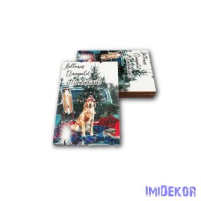 Nagy kártya 5db/csomag 6,3x9,1cm - Kutyus