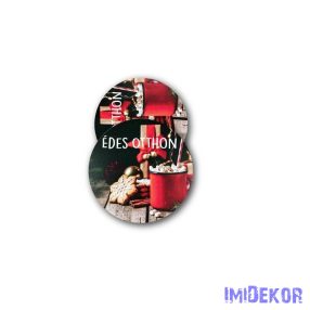 Kerek karácsonyi 7cm 5db/csomag - Csendélet