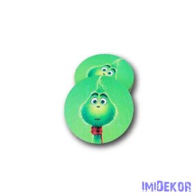 Kerek karácsonyi 7cm 5db/csomag - Grincsgyermek