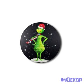 Kerek karácsonyi 13cm - Grincs