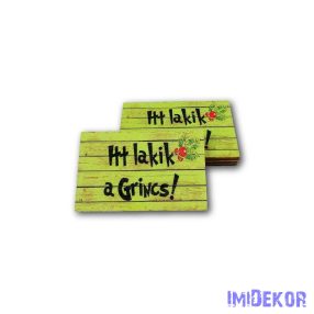 Közepes képkeret 5db/csomag 5x8cm - Itt lakik a Grincs