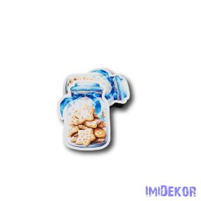 Kék sütibödön 5db/csomag 7,5x5,6cm