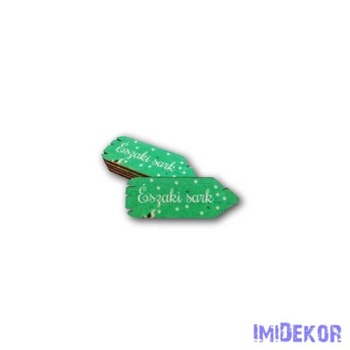 Iránymutató nyíl 5db/csomag 6x2,5cm - Északi sark
