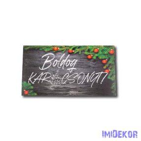 Nagy téglalap 14x7,5cm - Krétás