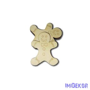 Festhető fafigura 5db/csomag 8cm - Mézi