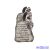 Angyal kőtáblával, idézettel 12x9cm - Ez a gyertya…