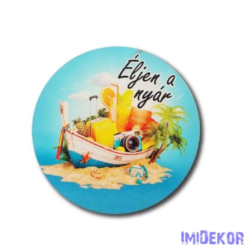 Éljen a nyár - Hajós korong 13 cm