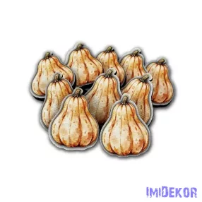 Kis sütőtök 3,1x2,5cm 10db/csomag