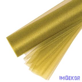 Snow organza 23.5cm x 10m - Mohazöld