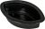 Műanyag nagy hajó tál M7,5 x 30 cm - Fekete