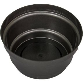 Műanyag közepes tál kerek M8 x D16 cm - Szürke