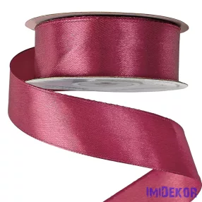 Szatén szalag 25 mm x 22.86 m - Padlizsánlila