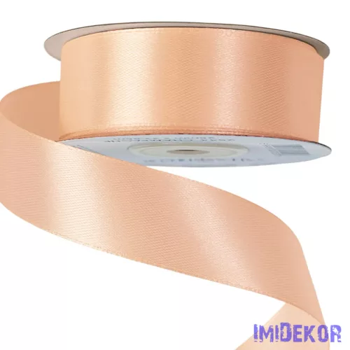 Szatén szalag 25 mm x 22.86 m - Pezsgő