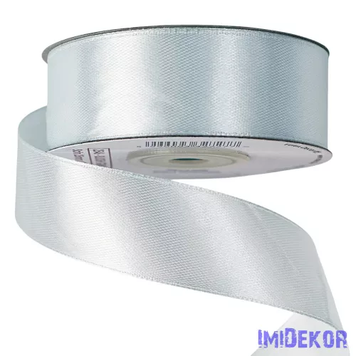 Szatén szalag 25 mm x 22.86 m - Kékes Szürke