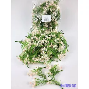 Gumis rezgő fürt 9 cm - Barackos