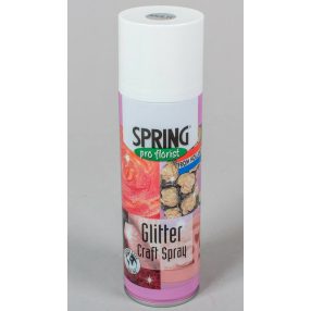  Glitter Spray SPRING 300 ml dekorációs fújós spray - Multicolor