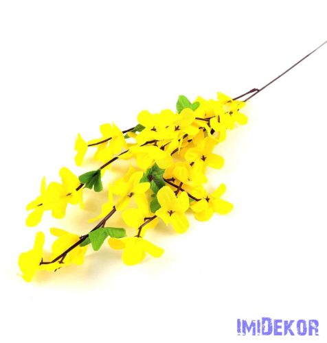 Aranyeső ág szálas selyemvirág 52 cm