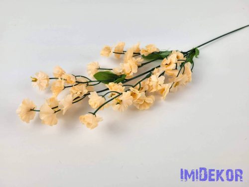 Apró virágos rezgő selyem szálas 39 cm - Világos Barack