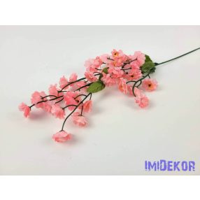 Apró virágos rezgő selyem szálas 39 cm - Rózsaszín