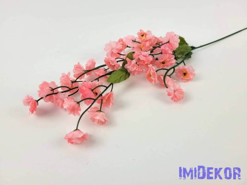 Apró virágos rezgő selyem szálas 39 cm - Rózsaszín