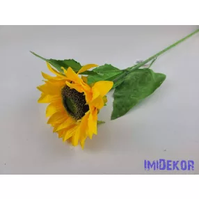 Napraforgó szálas selyemvirág 75cm