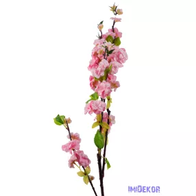 Virágzó ág 118cm - Rózsaszín