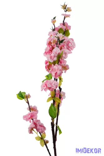 Virágzó ág 118cm - Rózsaszín
