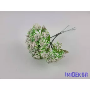   Rezgő pick hamvas 3 szálas köteg 24cm - Rózsaszínes Fehér LTPIWH