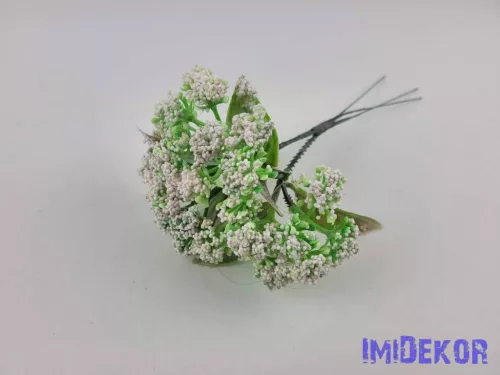 Rezgő pick hamvas 3 szálas köteg 24cm - Rózsaszínes Fehér LTPIWH