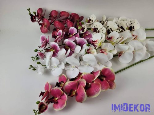 Gumis ezerett phalaenopsis orchidea ág 96 cm - Mix