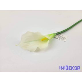 Gumi kála szálas 55 cm - Fehér