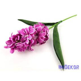 Jácint szálas selyem 40 cm - Sötét Rózsaszín