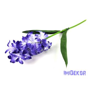 Jácint szálas selyem 40 cm - Kékes