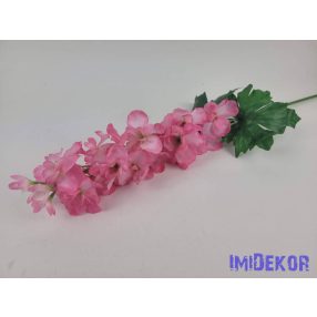 Viola szálas selyemvirág 70 cm - Rózsaszín