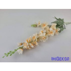 Szarkaláb szálas hamvas szárú selyemvirág 84cm - Barack