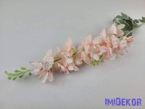 Szarkaláb szálas hamvas szárú selyemvirág 84cm - Rózsaszínes