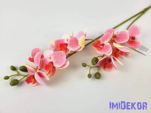 Gumis orchidea 2 ágú 58 cm - Púder Rózsaszínes