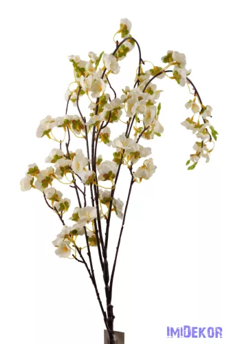 Virágzó ág 90cm - Krém
