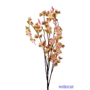 Virágzó ág 90cm - Halvány Rózsaszín